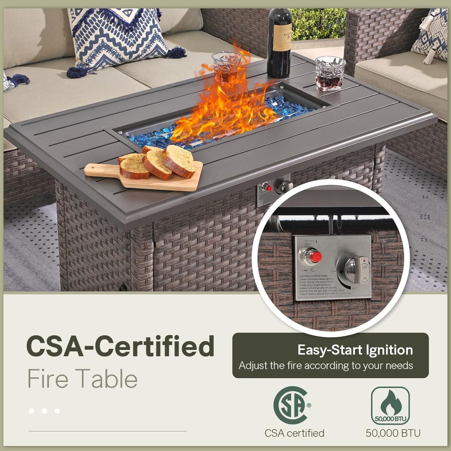firepit tables