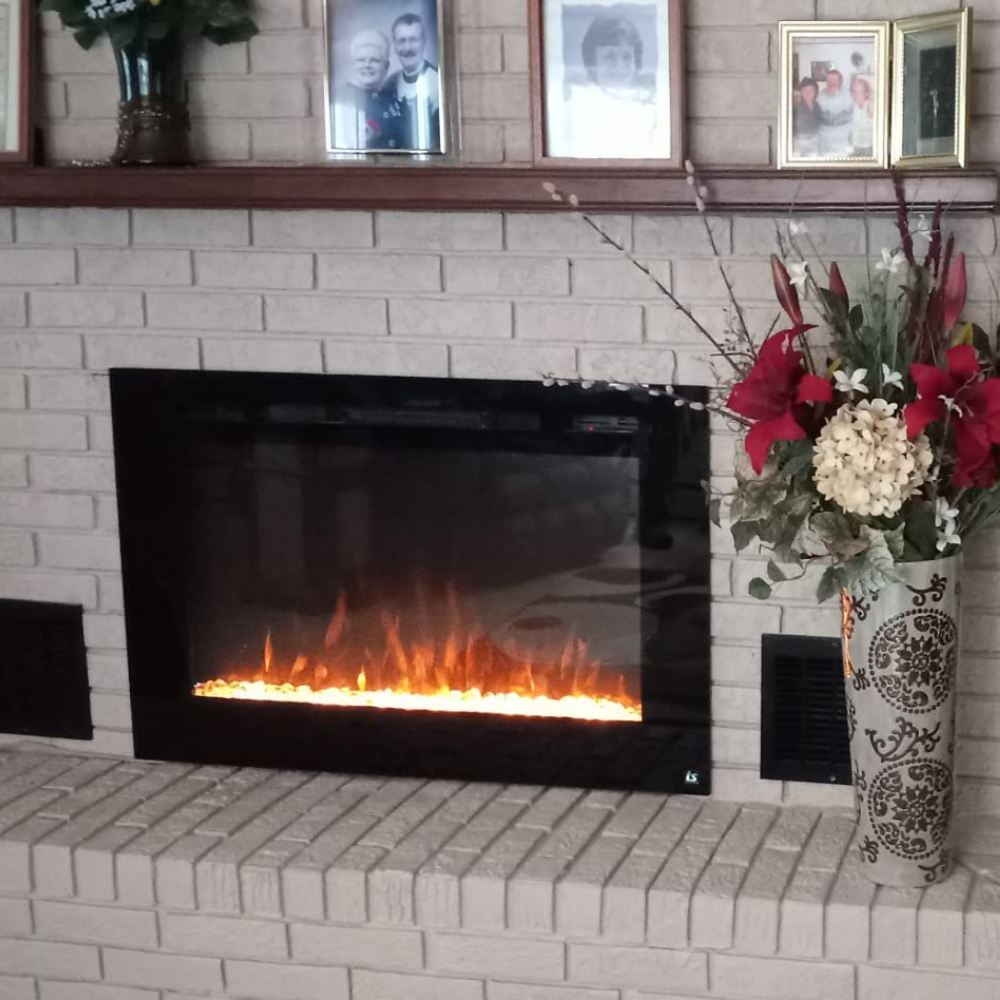 indoor electric fireplace