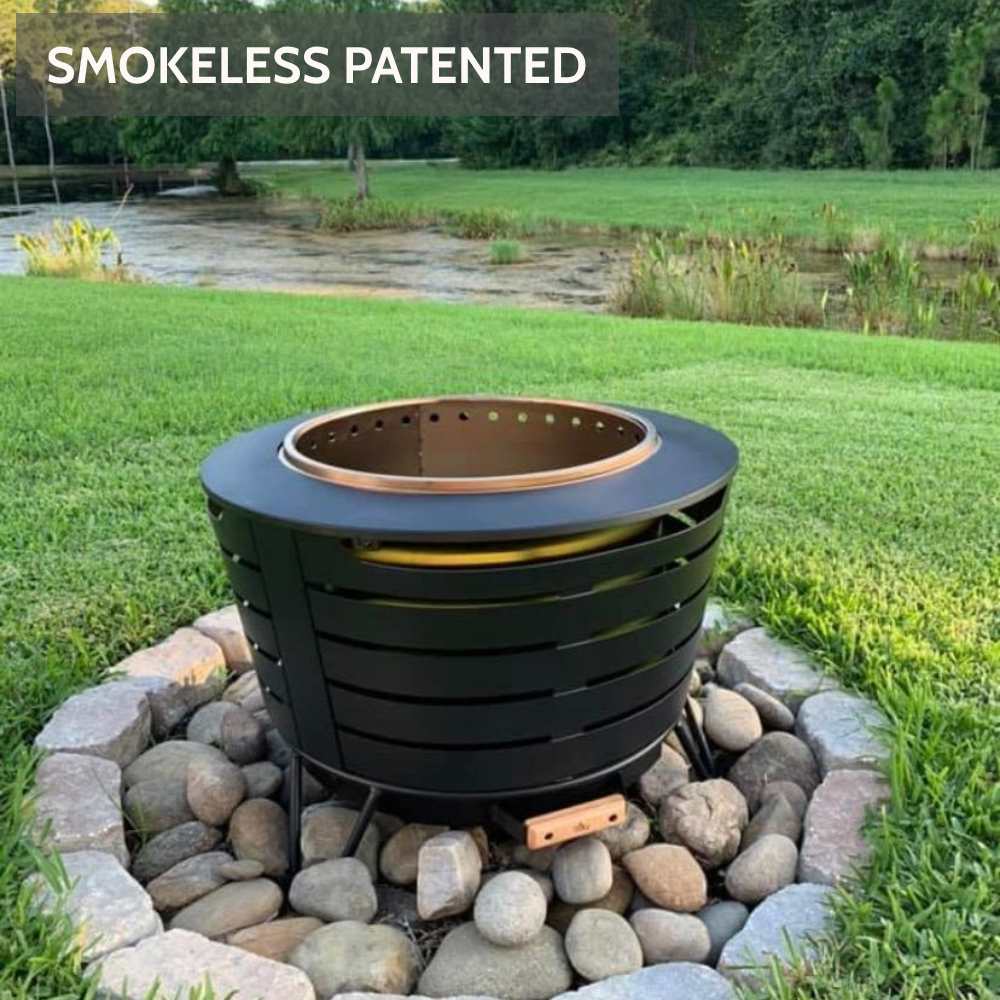 wood outdoor bonfire