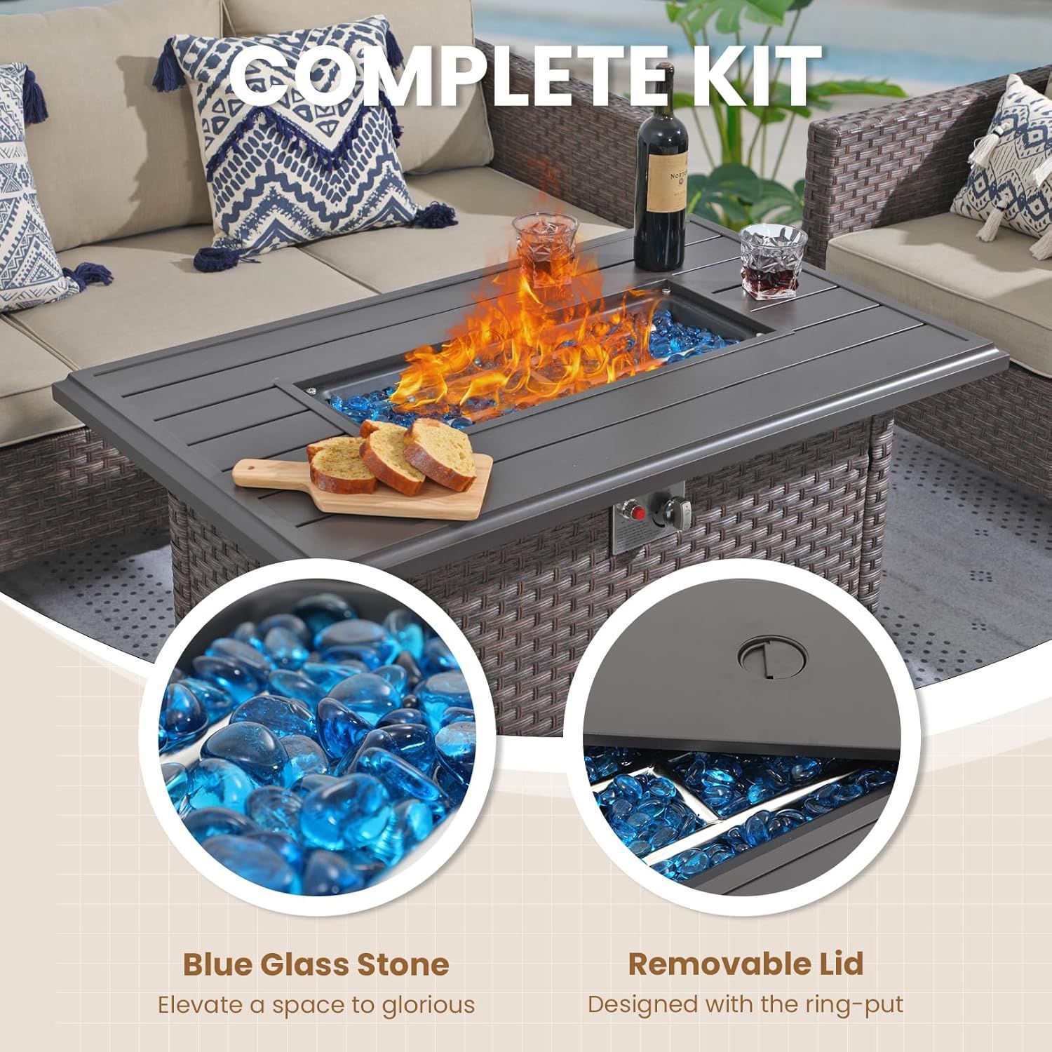 Fire Pit and Table: image 6